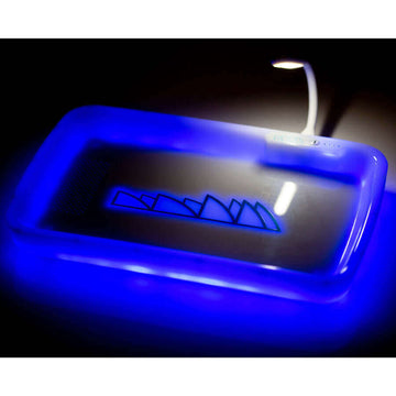 Illuminate Your Smoke Sessions with the Piranha LED Rolling Tray