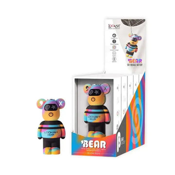 Elevate Your Vaping Experience with the Lookah Bear 510 Cartridge Vape Battery - Tie Dye Edition