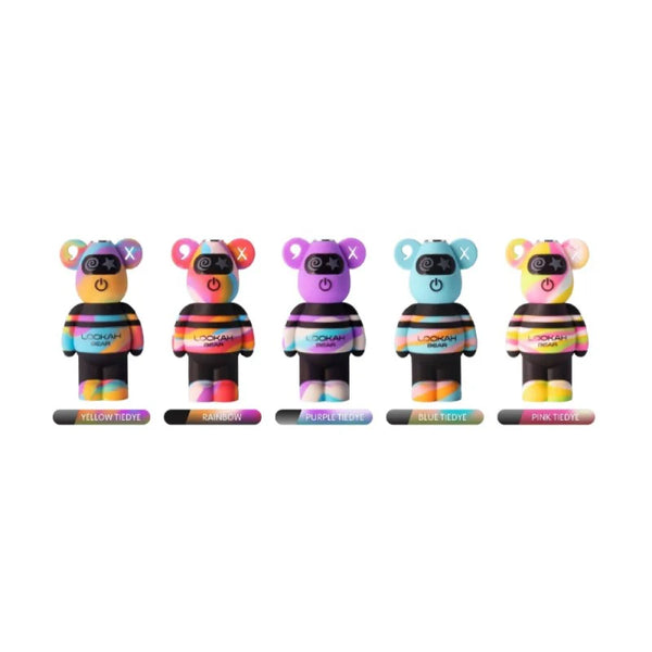 Lookah Bear 510 Cartridge Vape Battery - Tie Dye