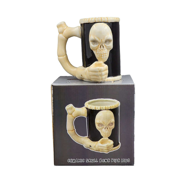 FashionCraft Skull & Bones Pipe Mug