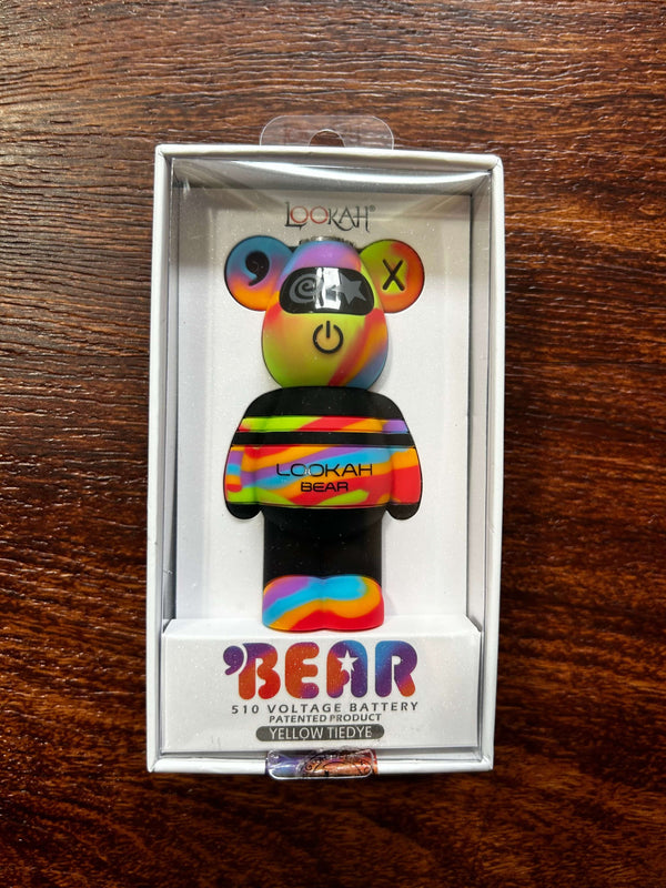 Lookah Bear 510 Cart Battery - Tie Dye Lookah Bear 510 Cart Battery - Tie Dye