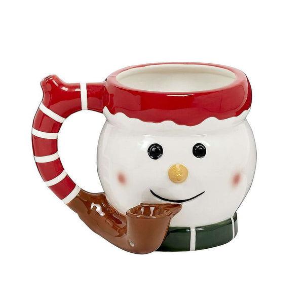 Roast & Toast Ceramic Mug Pipe - Snowman