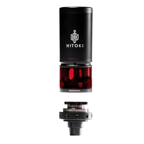 Hitoki Saber - Portable Laser Water Pipe With Glass Bubbler