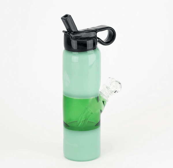 Empire Glassworks Mini Rig Bong - Water Bottle