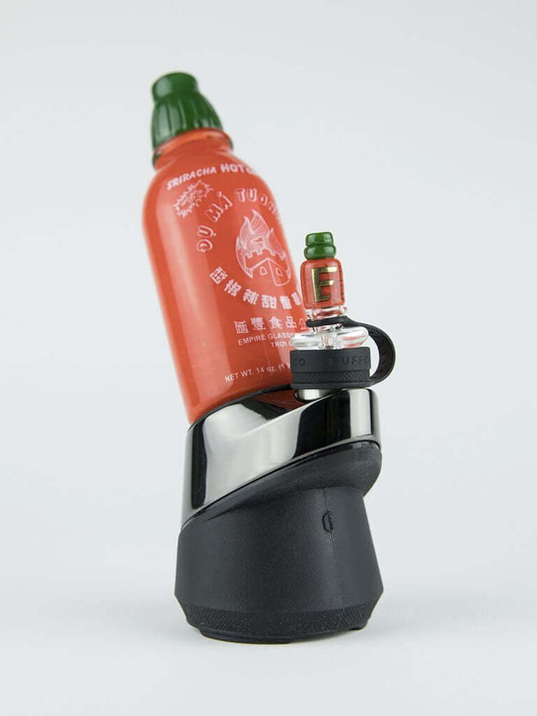Empire Glassworks - Puffco Peak Attachment - Avocadope and Sriracha Bottle